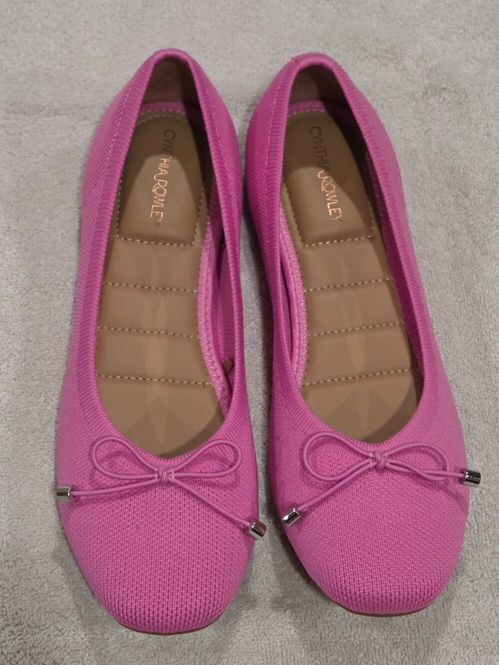Cynthia Rowley Hot Pink Ballerina Flats